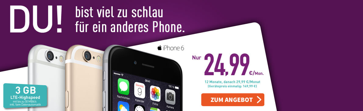 Günstige Smartphone Tarife mit LTE Highspeed - yourfone.de