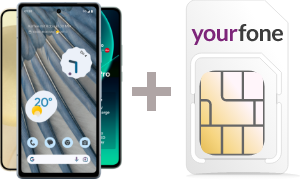 Smartphones und yourfone SIM-Karte