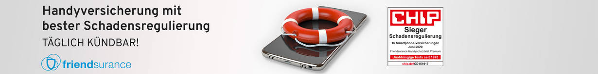Handyversicherung mit bester Schadensregulierung