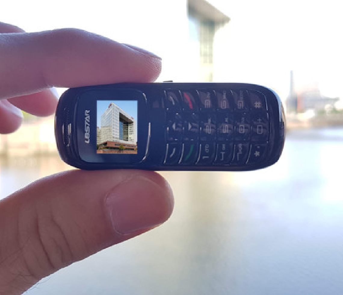 0,66 Zoll – Das kleinste Handy-Display der Welt