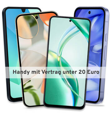 Handy mit Vertrag unter 20 Euro