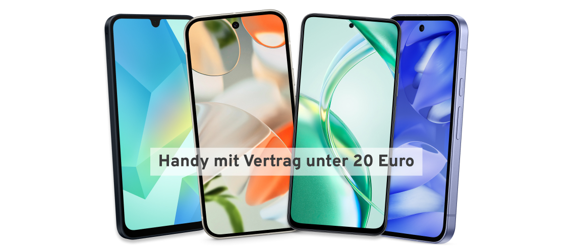 Handy mit Vertrag unter 20 Euro – Günstig surfen & telefonieren