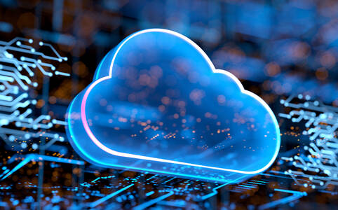 Cloudsymbol: Datensicherung, Backup in Cloud